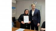 В Каспийске ликвидатору последствий аварии на Чернобыльской АЭС вручили жилищный сертификат.
